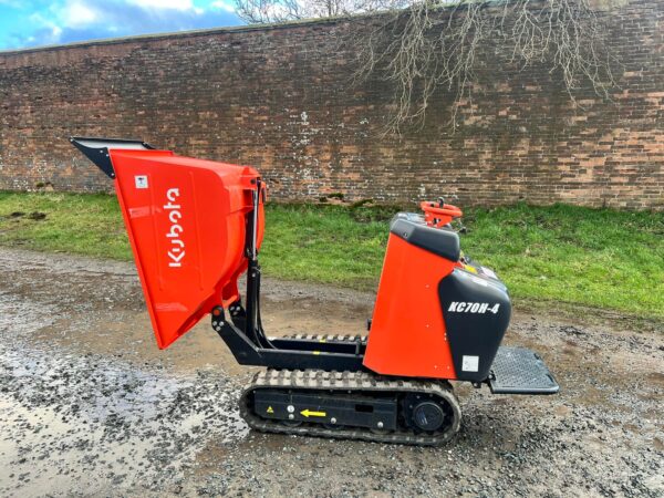 NOW SOLD Brand new Kubota KC70 Tracked Dumper - Image 9