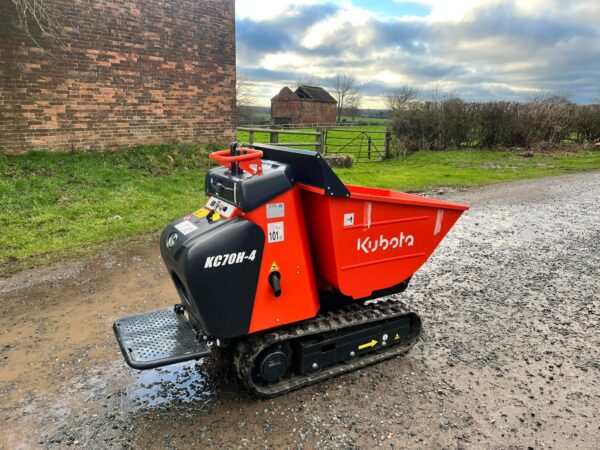 NOW SOLD Brand new Kubota KC70 Tracked Dumper - Image 6