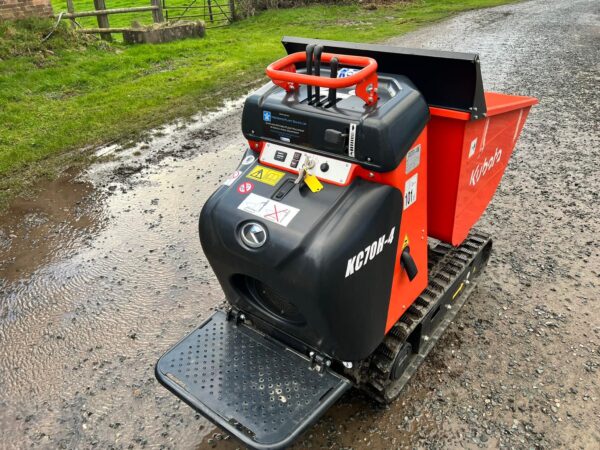 NOW SOLD Brand new Kubota KC70 Tracked Dumper - Image 5
