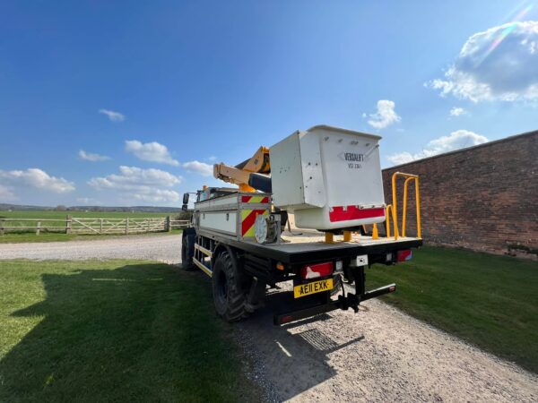 NOW SOLD Mercedes Unimog  Versalift Access Platform - Image 8