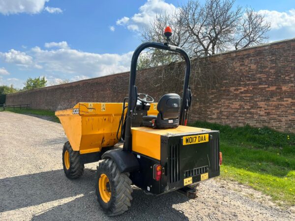 NOW SOLD 2017 JCB 3 Ton Straight Tip Dumper - Image 6