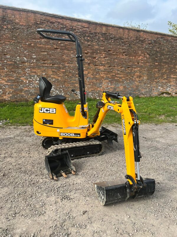 NOW SOLD  JCB 8008   Just 30 Hours - Image 2