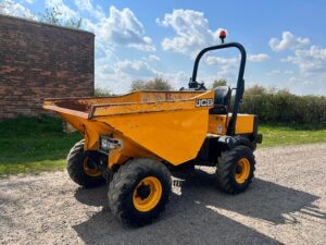 NOW SOLD 2017 JCB 3 Ton Straight Tip Dumper