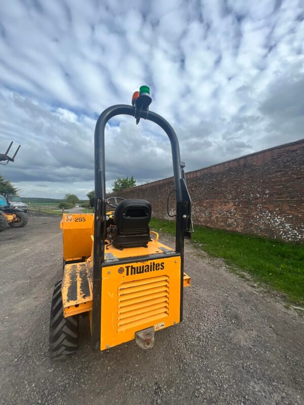 NOW SOLD 2018 Thwaites 3 Ton Straight Tip Dumper - Image 7