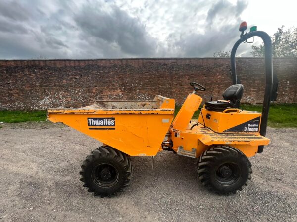 NOW SOLD 2018 Thwaites 3 Ton Straight Tip Dumper - Image 3