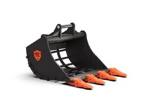 Hardlife Excavator Riddle Buckets 1.2 Ton - 50 Ton