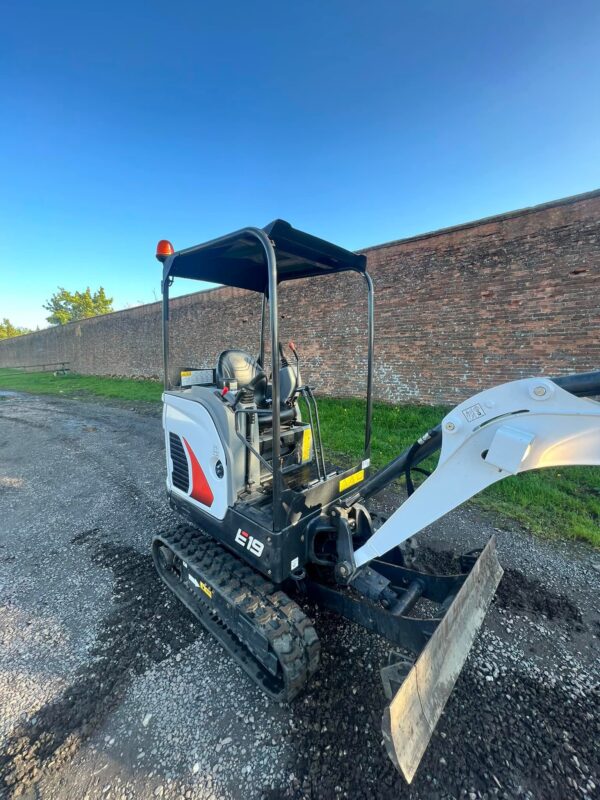 NOW SOLD 2021 Bobcat E19 Excavator - Image 6