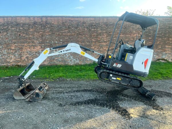 NOW SOLD 2021 Bobcat E19 Excavator - Image 2