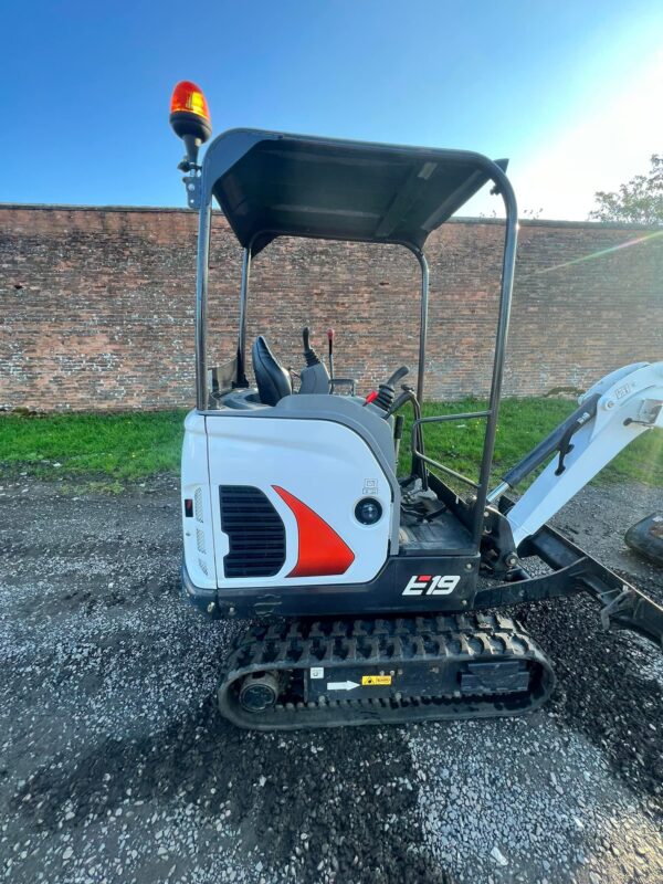NOW SOLD 2021 Bobcat E19 Excavator - Image 5