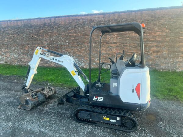 NOW SOLD 2021 Bobcat E19 Excavator - Image 10
