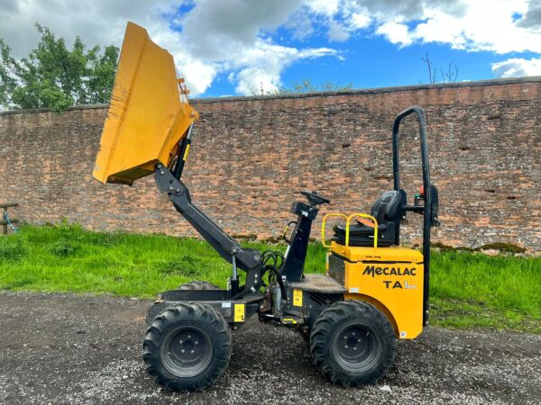 NOW SOLD 2018 Mecalac TA1 High Tip Dumper - Image 2