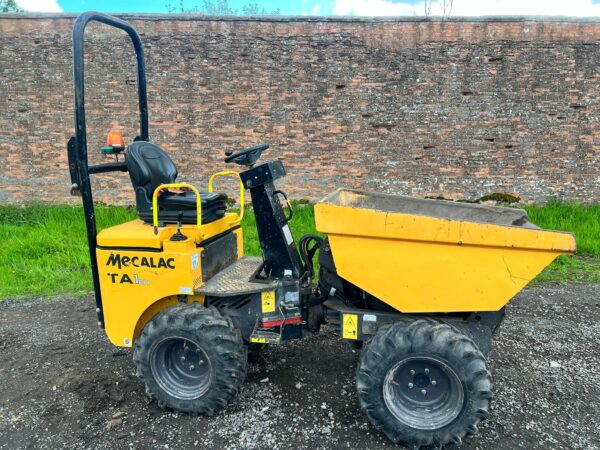 NOW SOLD 2018 Mecalac TA1 High Tip Dumper - Image 6