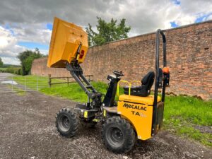 NOW SOLD 2018 Mecalac TA1 High Tip Dumper