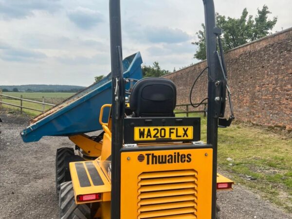NOW SOLD  2020 Thwaites 3 Ton Swivel Dumper - Image 7