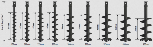Auger Torque 1200 Earth Drill  1 - 2 Ton - Image 4