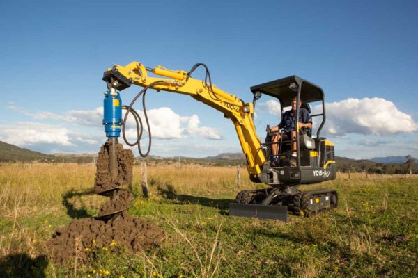 Auger Torque 1200 Earth Drill  1 - 2 Ton - Image 3