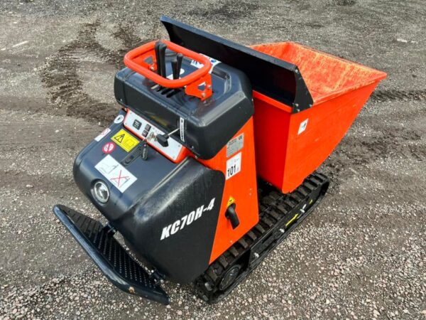NOW SOLD 2021 Kubota KC70 -4 Tracked Barrow - Image 5