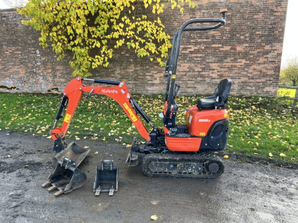 NOW SOLD 2021 Kubota 8008-3 Micro Digger - Image 5