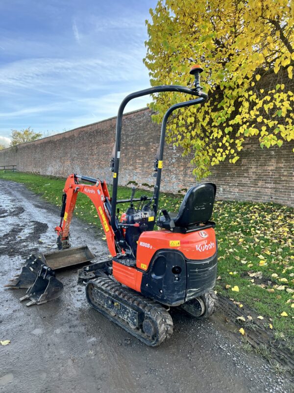 NOW SOLD 2021 Kubota 8008-3 Micro Digger - Image 8