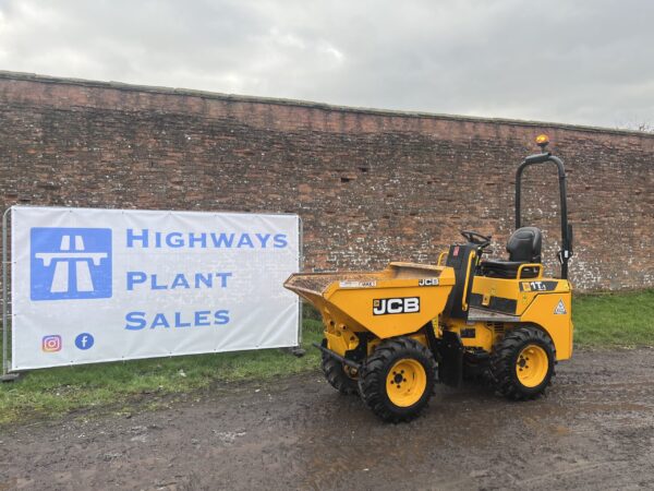 NOW SOLD - 2018 JCB High Tip 1T High Tip Dumper  560 Hours
