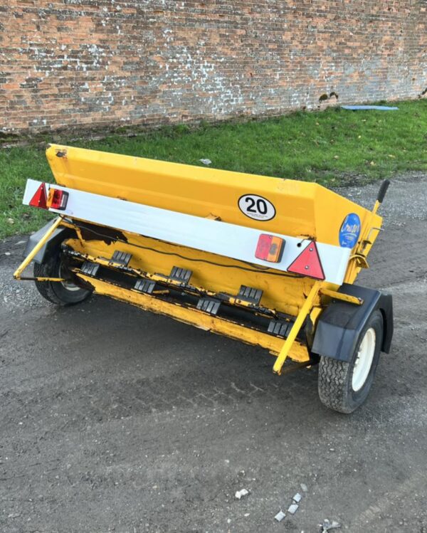 NOW SOLD Towable Salt / Grit Spreader - Image 3
