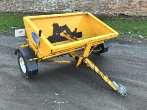 NOW SOLD Towable Salt / Grit Spreader