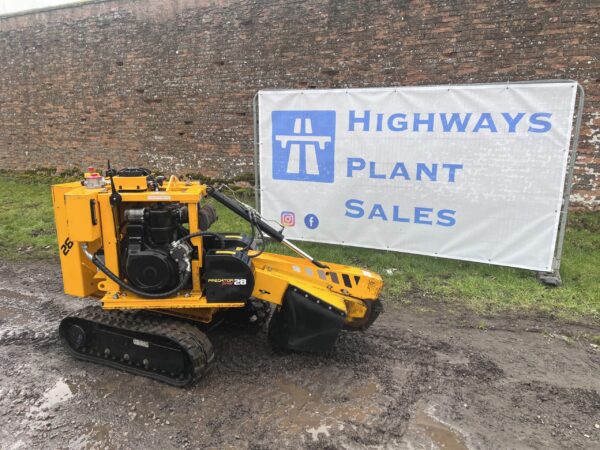 NOW SOLD 2019 28 RX Tracked Remote Controlled Stump Grinder - Image 5