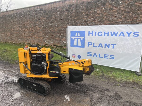 NOW SOLD 2019 28 RX Tracked Remote Controlled Stump Grinder - Image 4