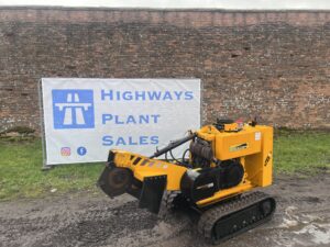 NOW SOLD 2019 28 RX Tracked Remote Controlled Stump Grinder