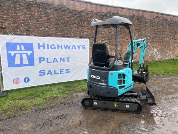 NOW SOLD 2018 Kobelco SK17SR-3 Just 300 Hours - Image 5