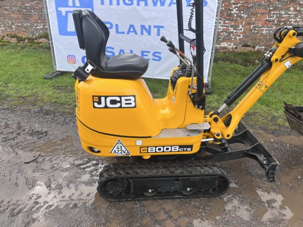 NOW SOLD 2020 JCB 8008 CTS Micro Digger  Just 50 Hours! - Image 6