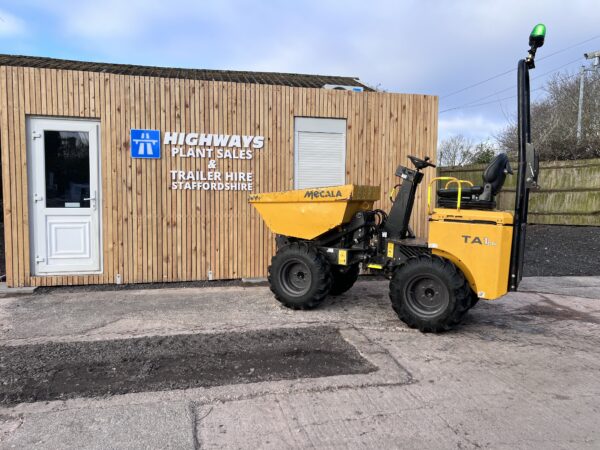 2018 Mecalac TA1 EH, 1 Ton Hi High Tip Dumper  ***NO VAT ***  Hours 500 - Image 6