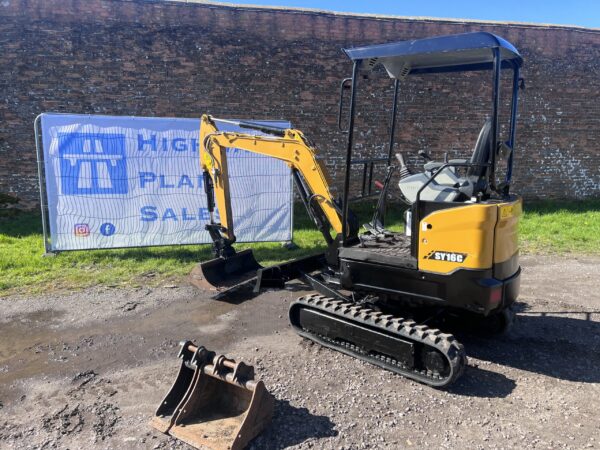 NOW SOLD Sany SY16C Mini Excavator - Image 9