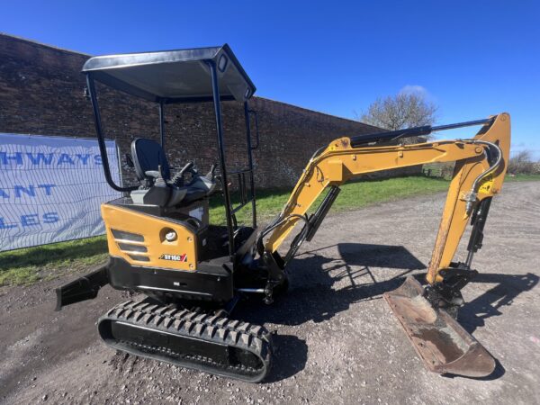 NOW SOLD Sany SY16C Mini Excavator - Image 4