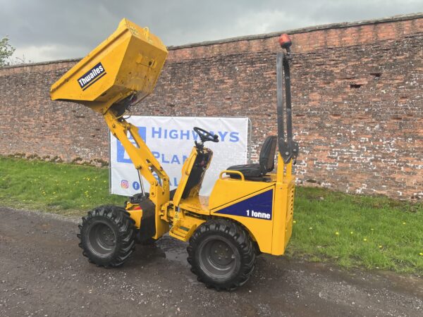 NOW SOLD - 2013 Thwaites 1 Ton High Tip Dumper 1400 Hours - Image 7