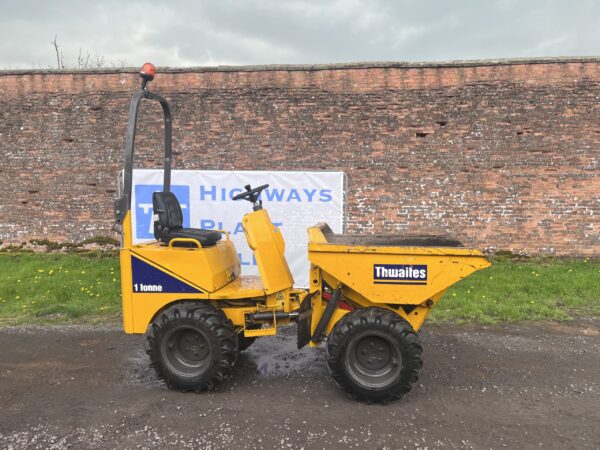 NOW SOLD - 2013 Thwaites 1 Ton High Tip Dumper 1400 Hours - Image 4