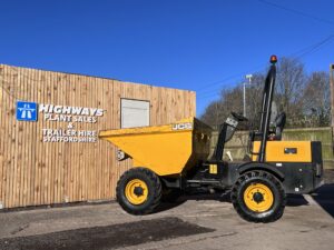 NOW SOLD 2017 Road Registered JCB 3 Ton Forward Tip Dumper (Hours 500)