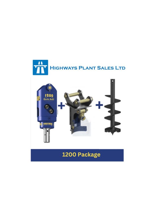 Auger Torque 1200 Micro Excavator Package