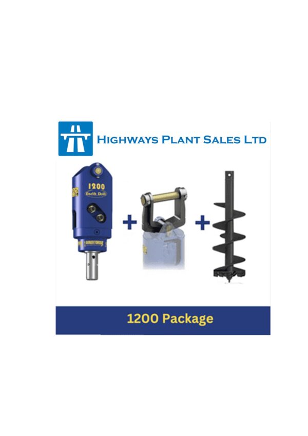 Auger Torque 1200 Micro Excavator Package
