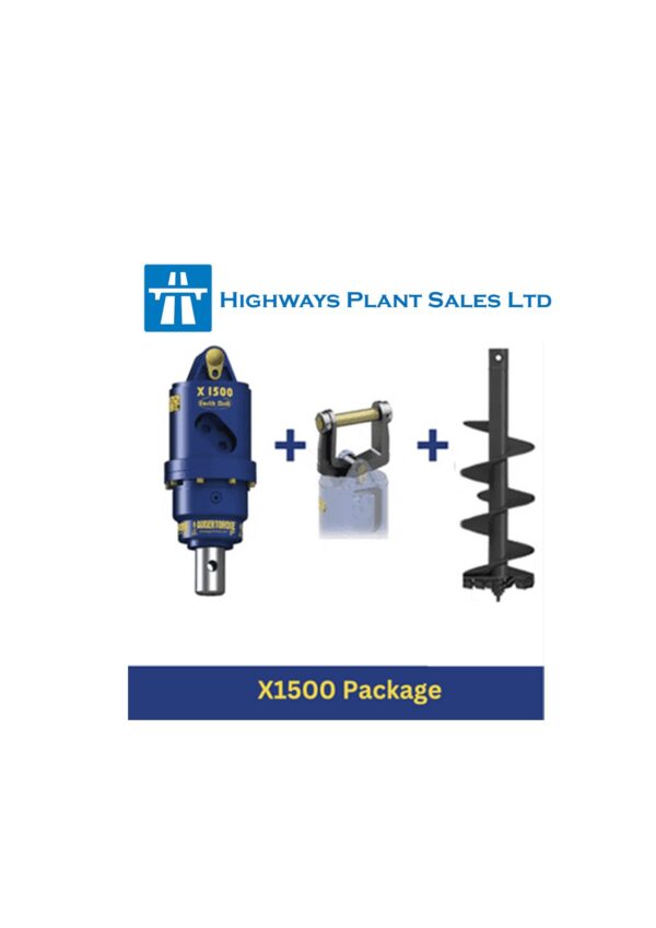 Auger Torque X1500 Package (1-1.6t Excavators)