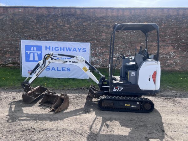 NOW SOLD 2020 Bobcat E17 - Image 3