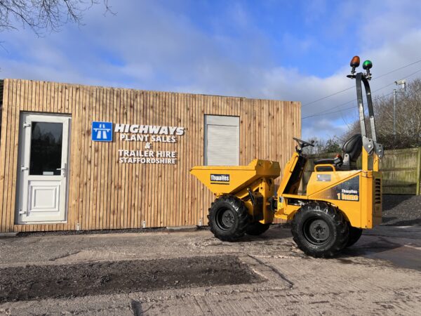 NOW SOLD  2021 Thwaites 1 Ton High Tip Dumper  Hours 590  ***NO VAT***! - Image 8