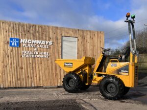 NOW SOLD  2021 Thwaites 1 Ton High Tip Dumper  Hours 590  ***NO VAT***!
