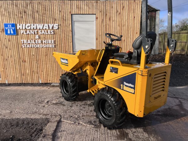 NOW SOLD  2021 Thwaites 1 Ton High Tip Dumper  Hours 590  ***NO VAT***! - Image 6
