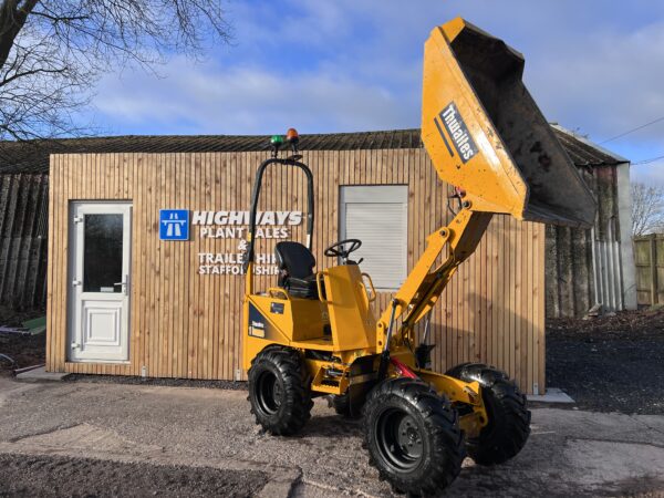 NOW SOLD  2021 Thwaites 1 Ton High Tip Dumper  Hours 590  ***NO VAT***! - Image 4