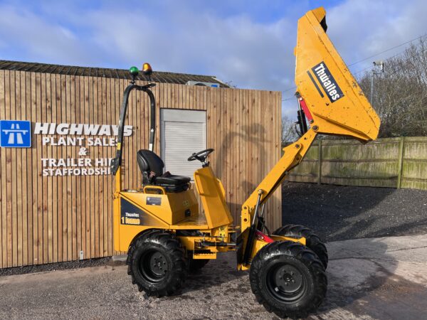 NOW SOLD  2021 Thwaites 1 Ton High Tip Dumper  Hours 590  ***NO VAT***! - Image 3