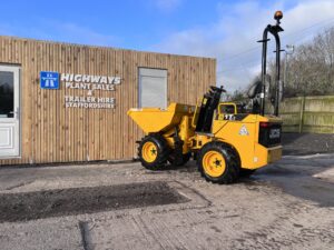 NOWS SOLD - 2018 JCB 1 Ton High Tip Dumper  500 Hours