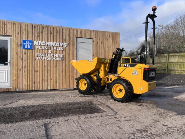 NOWS SOLD - 2018 JCB 1 Ton High Tip Dumper  500 Hours