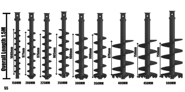 Auger Torque 5500MAX Package c/w Cradle Hitch and Auger (5-6t Excavators) - Image 4