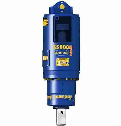 Auger Torque 35000MAX Earth Drill 20 - 45 Ton